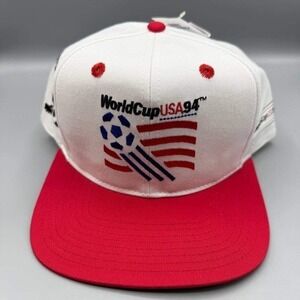Vintage World Cup USA Soccer Hat Men Twins Enterprise Snap Back Cap New Football
